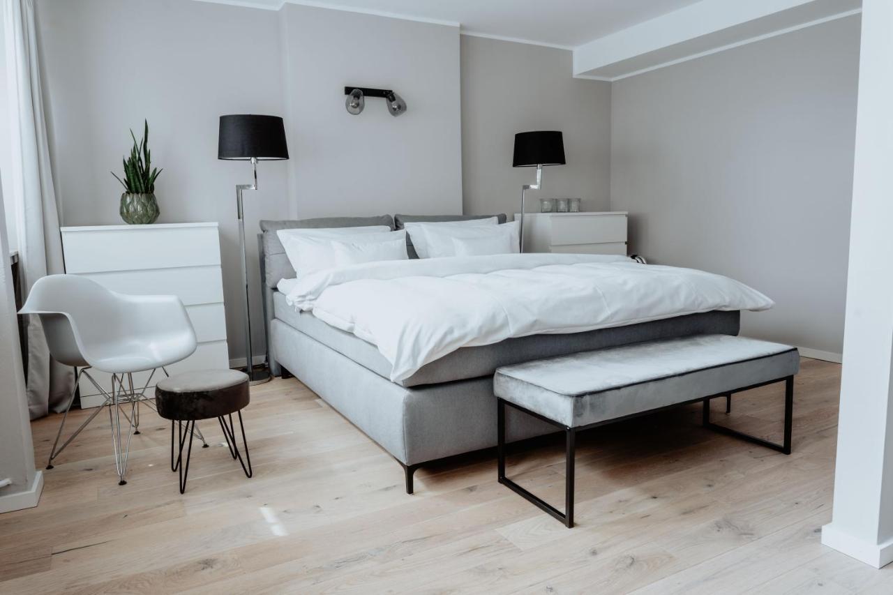 2-Zimmer City Apartment 57M² Mit King Size Bett Und Kueche Мюнстер Экстерьер фото